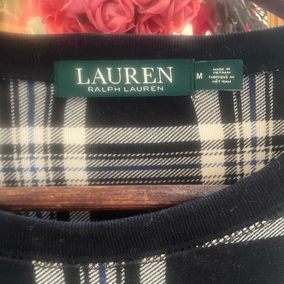 Plaid, Ralph, Lauren, longsleeve T-shirt - Picture 3 of 7